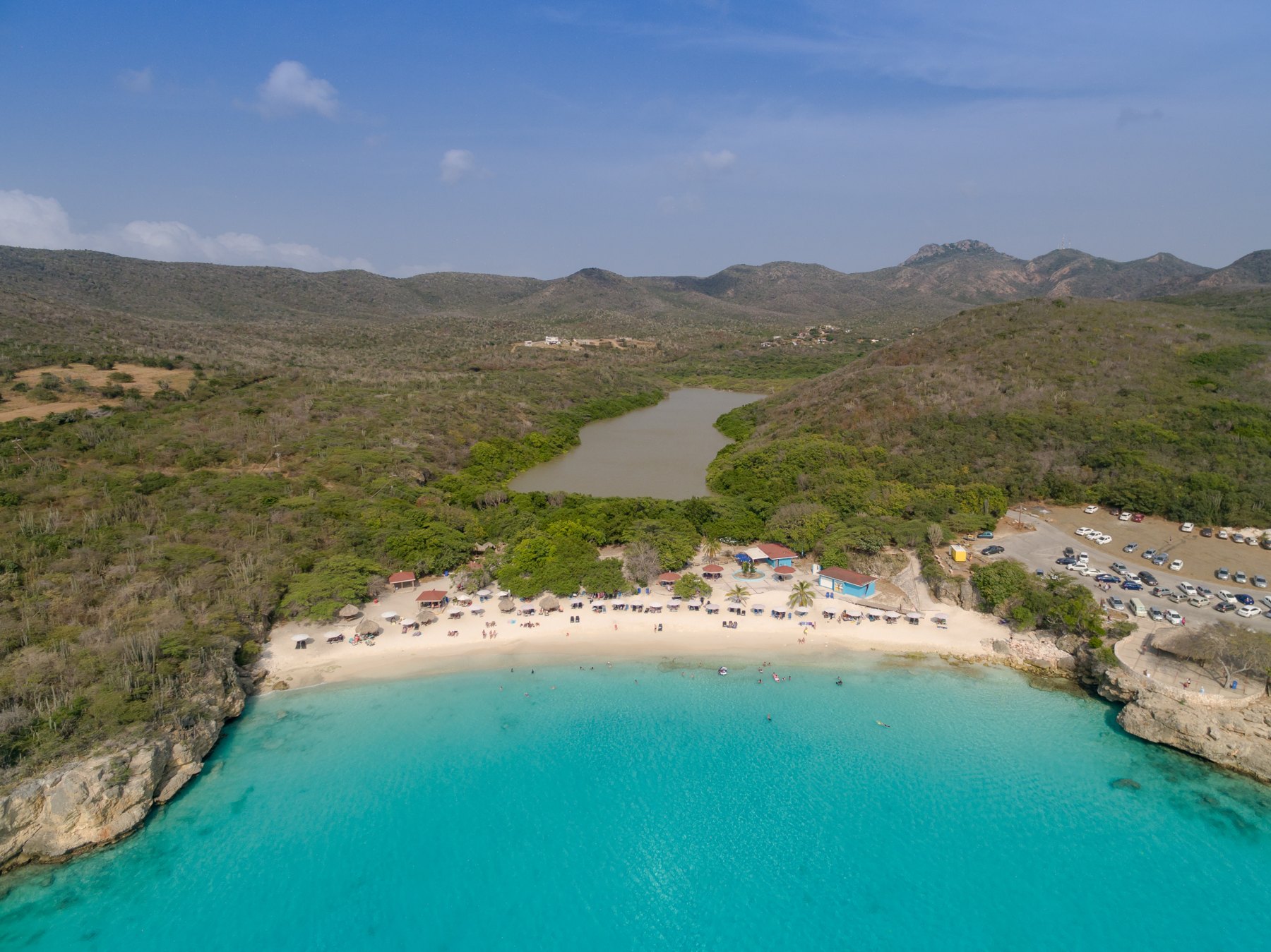 Turquoise water at Grote Knip, Curaçao